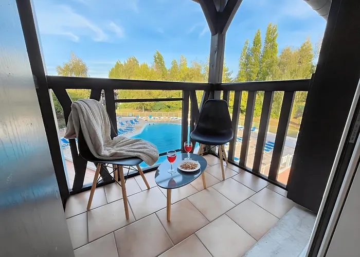 Avec 2 Balcons Vue Sur La Piscine Et Parking Gratuit Prive Appartement *